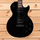 Gibson Les Paul Studio electric guitar Ebony finish with dual humbuckers and rosewood fretboard