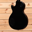 Gibson Les Paul Studio ebony electric guitar with dual humbucker pickups