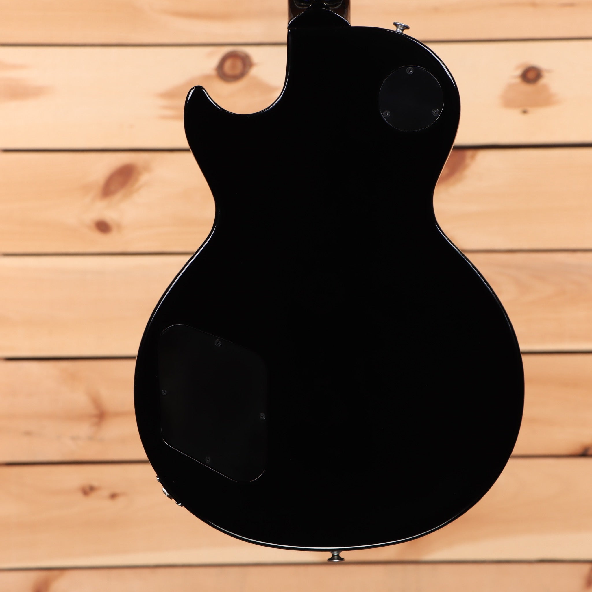 Gibson Les Paul Studio electric guitar Ebony finish with dual humbuckers and mahogany body