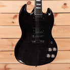 Gibson SG Modern electric guitar Trans Black Fade with dual humbucker pickups