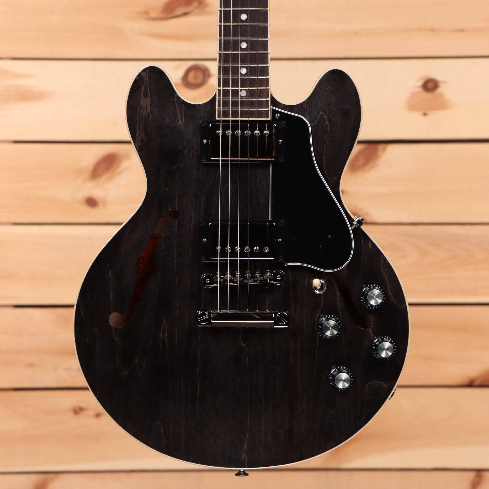 Gibson ES-339 semi-hollow electric guitar Transparent Ebony with dual humbuckers