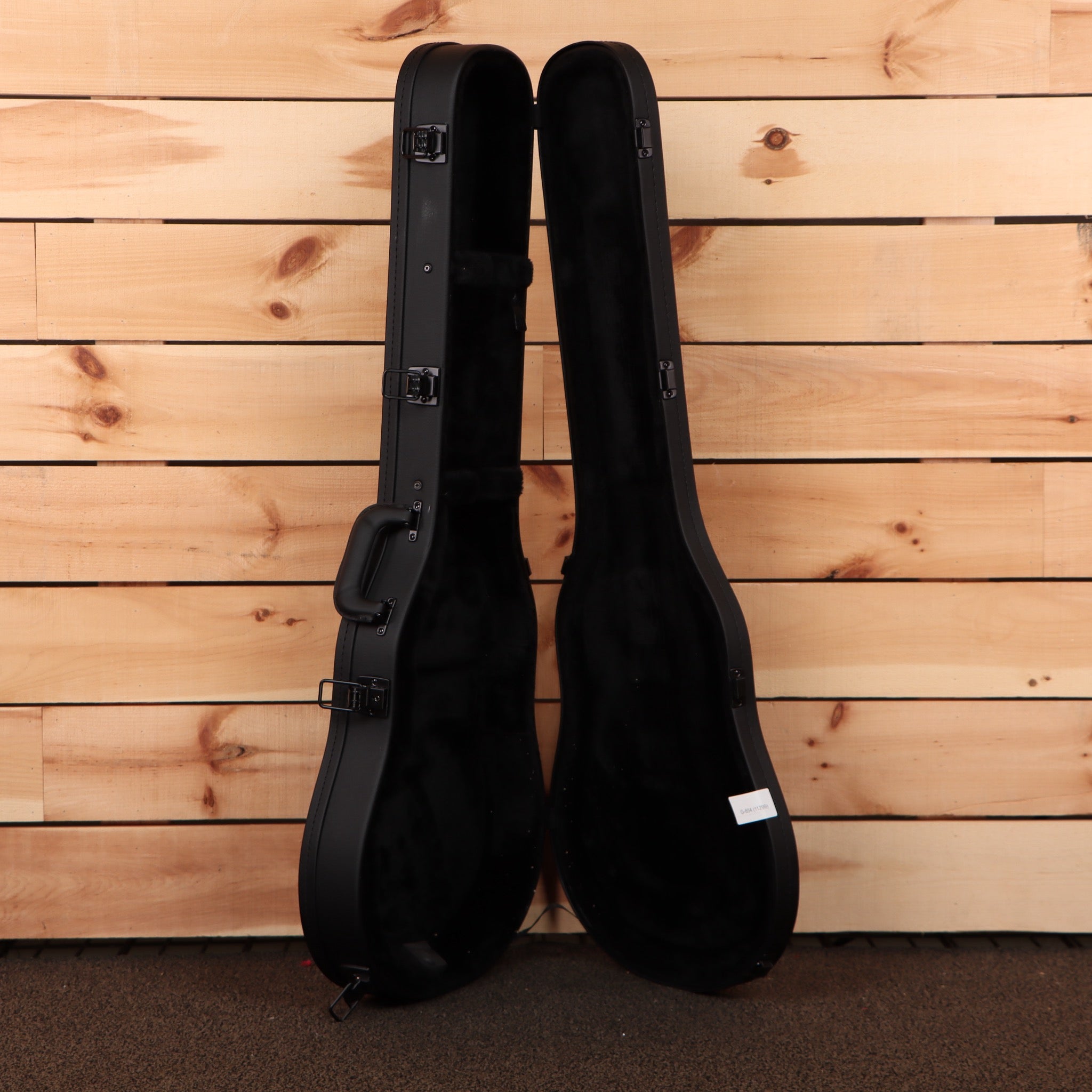 Gibson ES-339 semi-hollow electric guitar Transparent Ebony with dual latches and black interior lining
