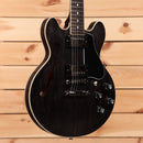 Gibson ES-339 semi-hollow electric guitar Transparent Ebony with dual humbuckers and f-hole