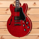 Gibson ES-339 semi-hollow body electric guitar 60s Cherry with f-holes and dual humbuckers