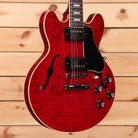 Gibson ES-339 semi-hollow body electric guitar 60s Cherry with dual humbuckers and f-holes