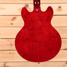 Gibson ES-339 semi-hollow electric guitar Figured 60s Cherry with maple top and f-holes
