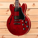 Gibson ES-339 semi-hollow electric guitar 60s Cherry with dual humbuckers and f-holes