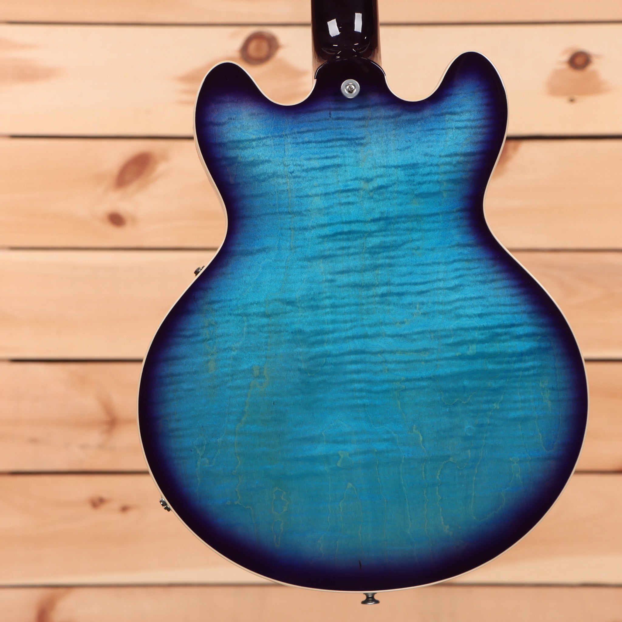Gibson ES-339 semi-hollow electric guitar Blueberry Burst with figured maple top and f-holes