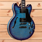Gibson ES-339 semi-hollow electric guitar Figured Blueberry Burst with dual humbuckers and f-holes