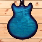 Gibson ES339 semi-hollow electric guitar Blueberry Burst with figured maple top and dual humbuckers