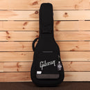 Gibson G45 natural acoustic guitar dreadnought with padded gig bag case