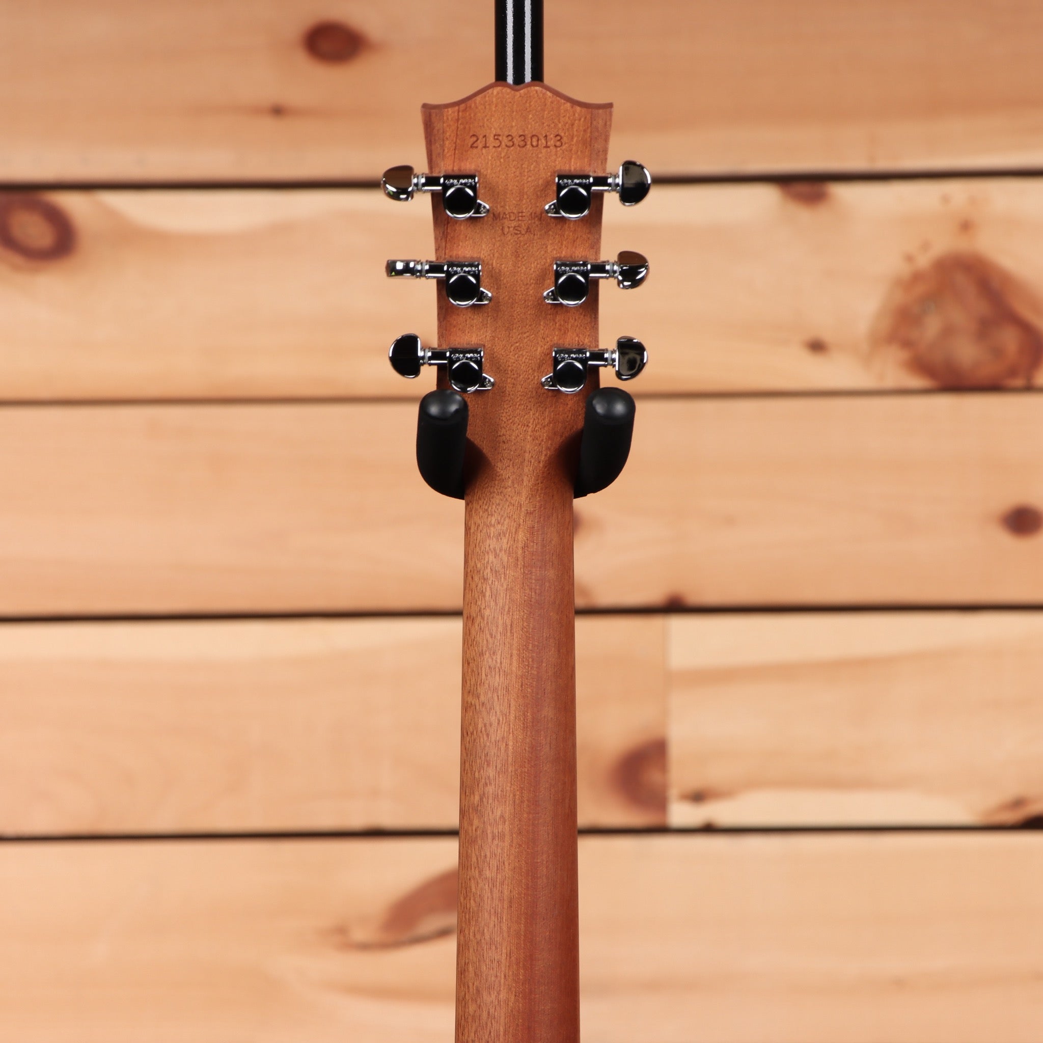 Gibson G-45 acoustic guitar natural finish with black tuning machines and rosewood fretboard