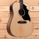 Gibson G-Bird natural dreadnought acoustic guitar with cutaway and rosewood back sides