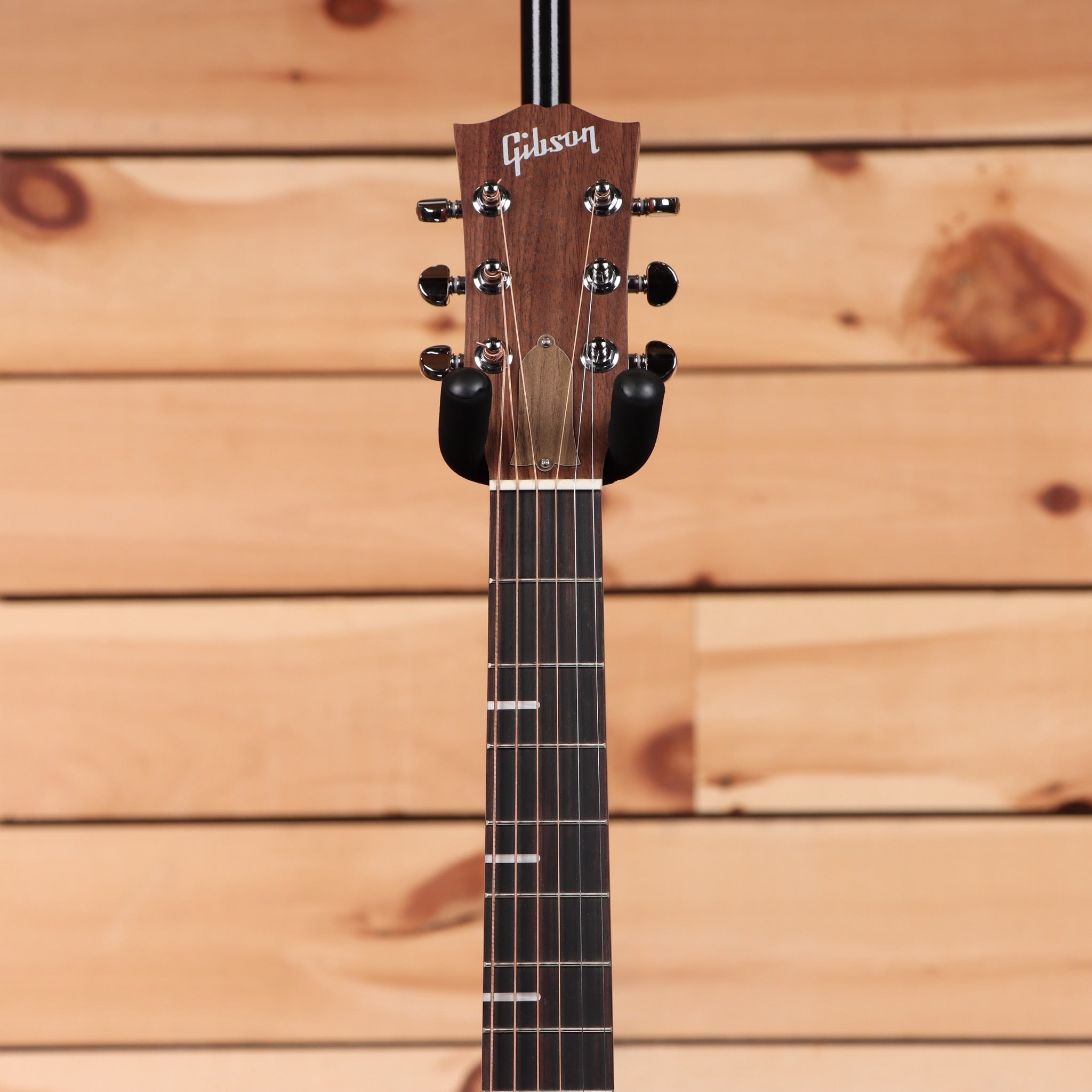 Gibson G-Bird natural electric guitar with black pickguard and chrome hardware