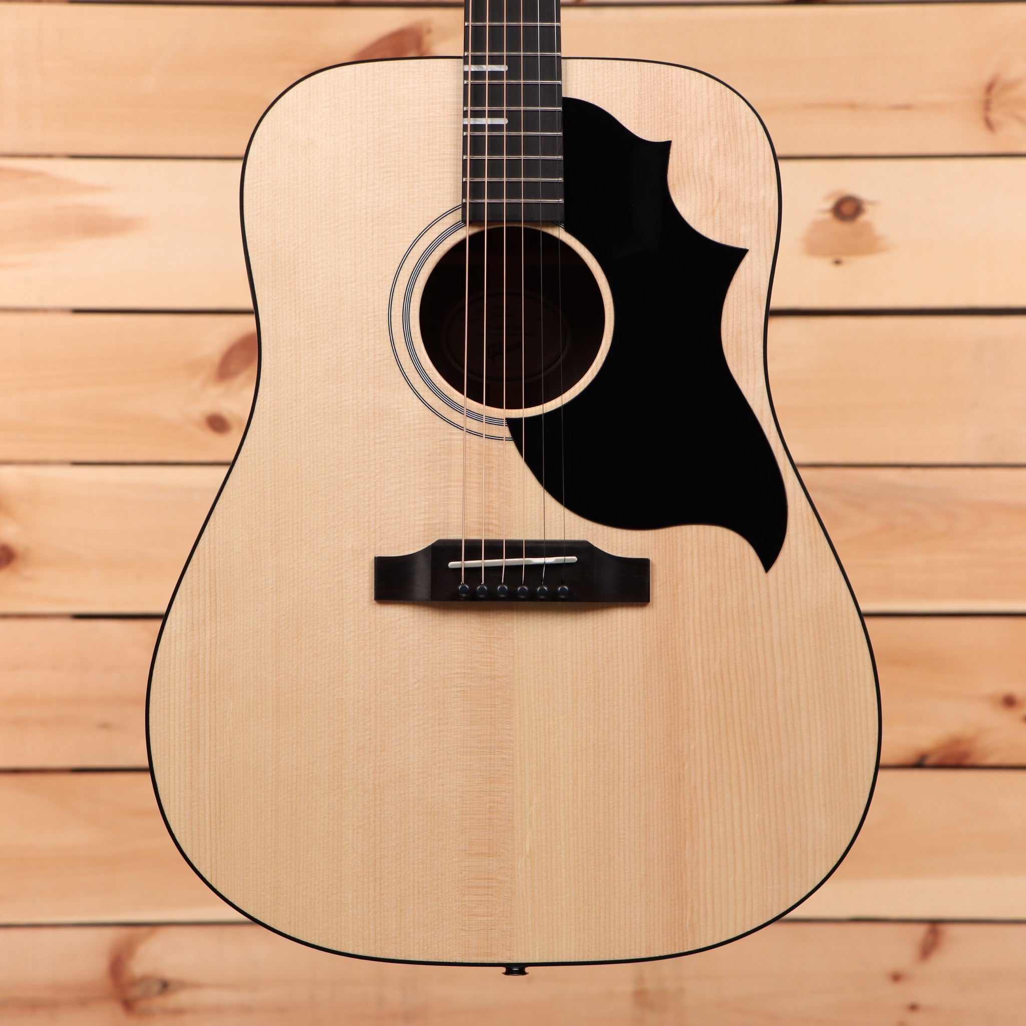 Gibson G-Bird natural acoustic dreadnought guitar with black pickguard and 12-string configuration