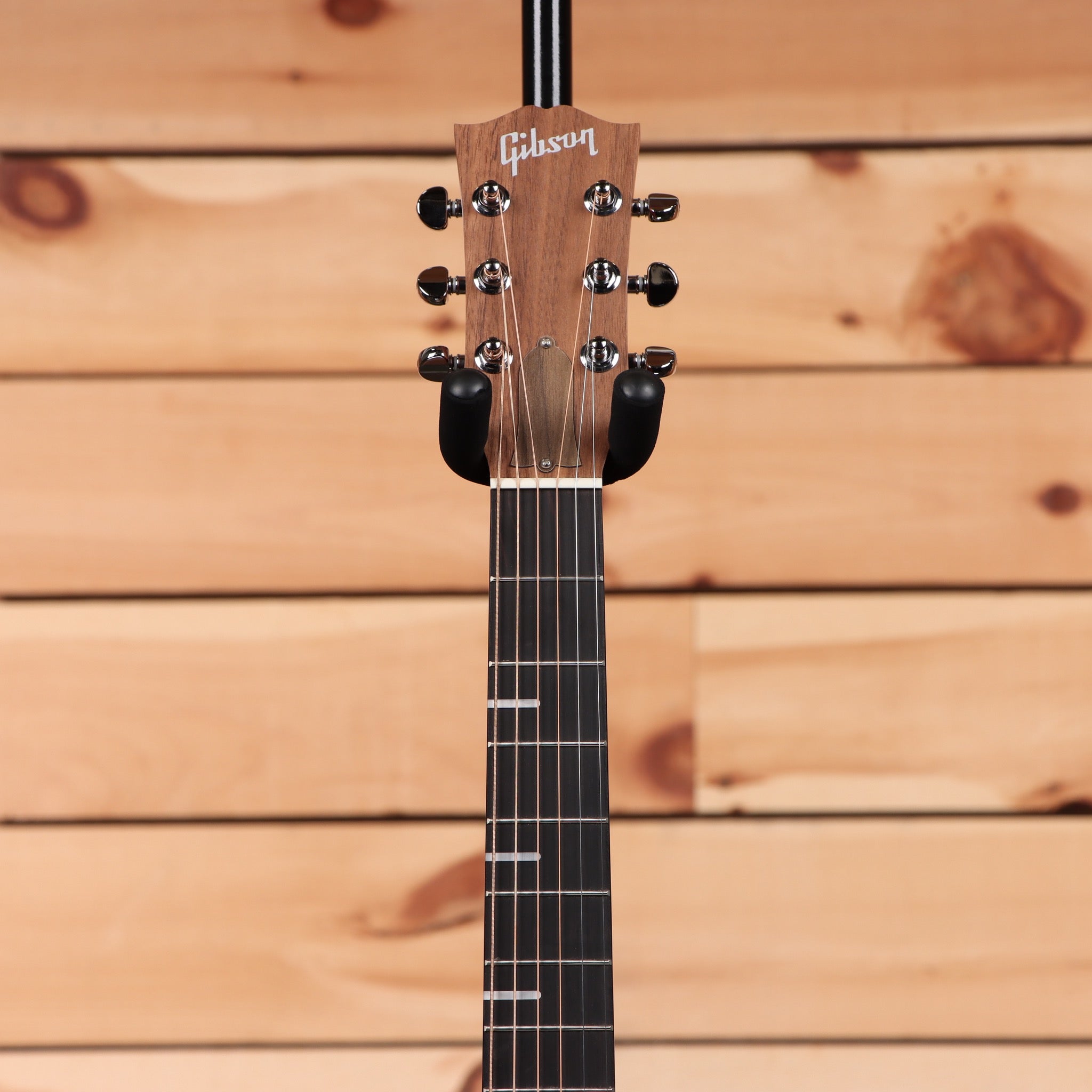 Gibson G-Bird natural electric guitar with chrome tuning machines and rosewood fretboard