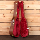 Gibson 60s J-45 Original acoustic guitar Ebony with brown leather case and red velvet interior