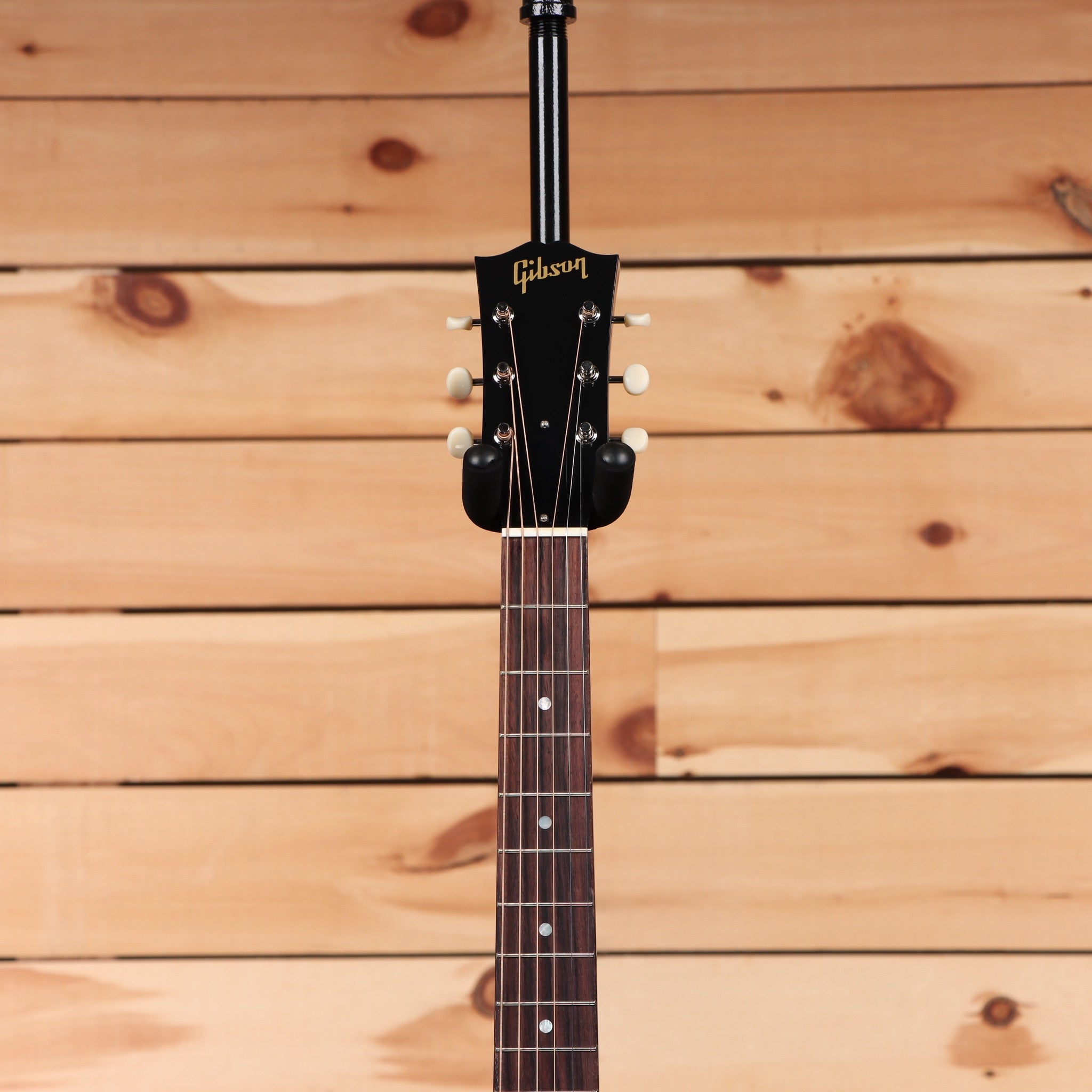 Gibson 60s J-45 Original acoustic guitar Ebony with rosewood fretboard and headstock tuners