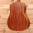 Gibson J35 dreadnought acoustic guitar faded natural finish with white binding