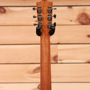 Gibson J35 acoustic guitar faded natural finish with vintage-style tuning machines and black pickguard