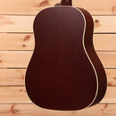 Gibson J-45 50s acoustic guitar faded sunburst dreadnought with cream binding
