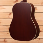 Gibson J-45 50s acoustic guitar faded sunburst dreadnought with cream binding