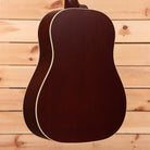 Gibson J45 50s acoustic guitar faded sunburst with white binding detail
