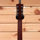 Gibson J45 50s acoustic guitar faded sunburst with chrome tuning machines and black endpin