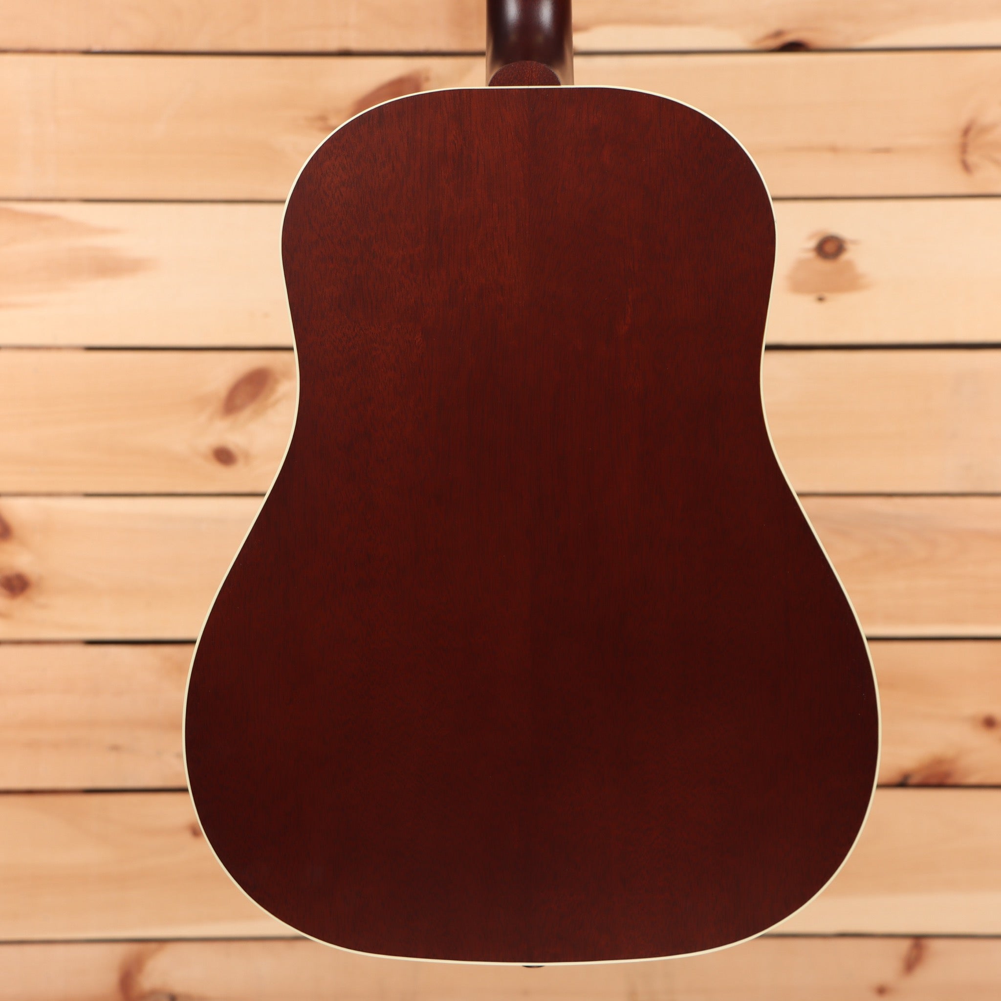 Gibson J45 50s acoustic guitar faded sunburst dreadnought with mahogany back and sides