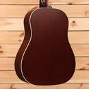 Gibson J45 50s acoustic guitar faded sunburst with white binding