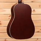 Gibson J45 50s acoustic guitar faded sunburst with white binding