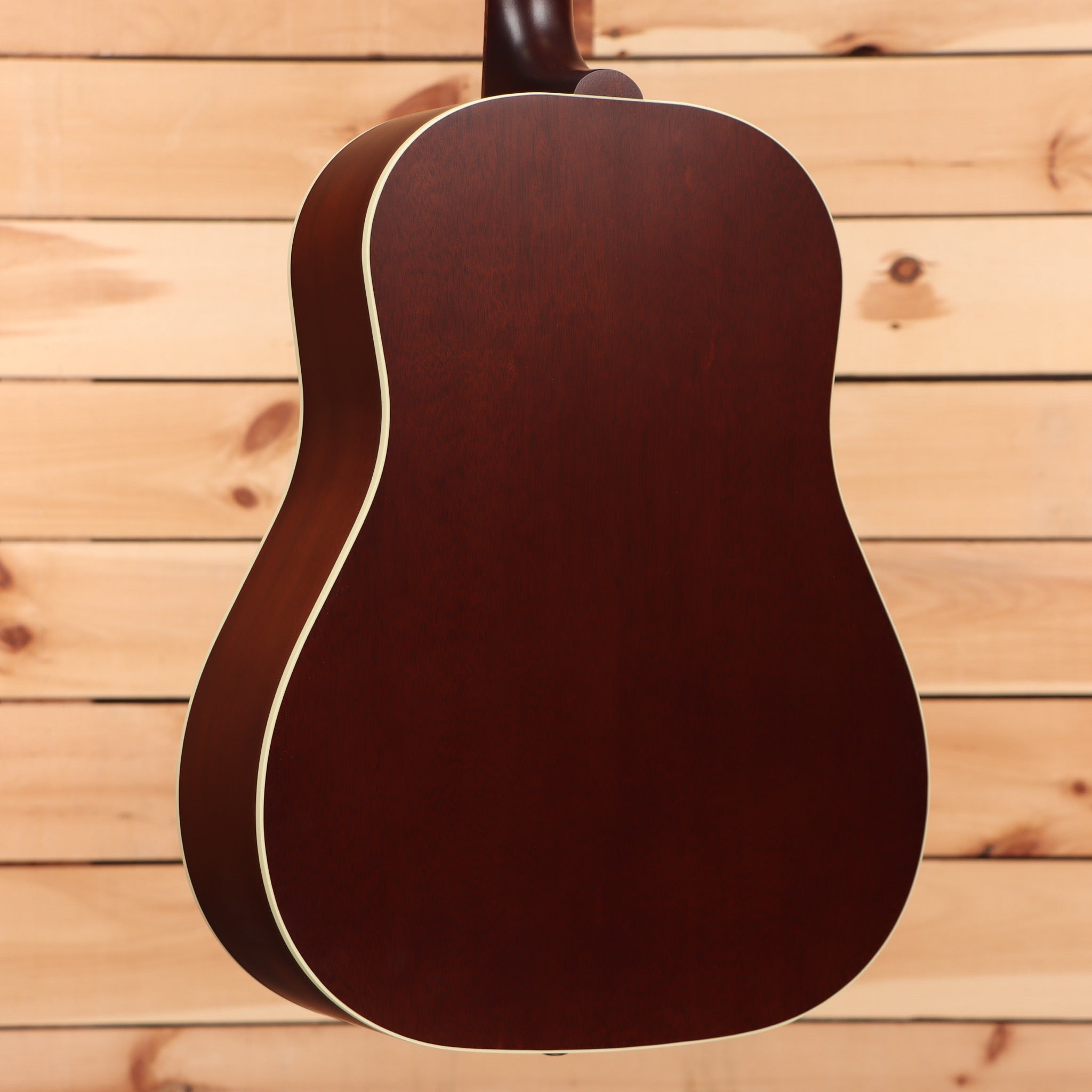 Gibson J45 50s acoustic guitar faded sunburst with white binding