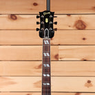 Gibson Dove Original acoustic guitar antique natural with red back and pearl block inlays