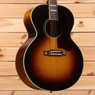 Gibson J185 Original Jumbo acoustic guitar Vintage Sunburst with cream binding and rosewood bridge