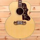 Gibson SJ200 Original acoustic guitar Antique Natural with floral pickguard inlay
