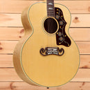 Gibson SJ200 Original jumbo acoustic guitar antique natural with floral pickguard inlay