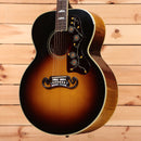 Gibson SJ200 Original jumbo acoustic guitar Vintage Sunburst with floral pickguard inlay