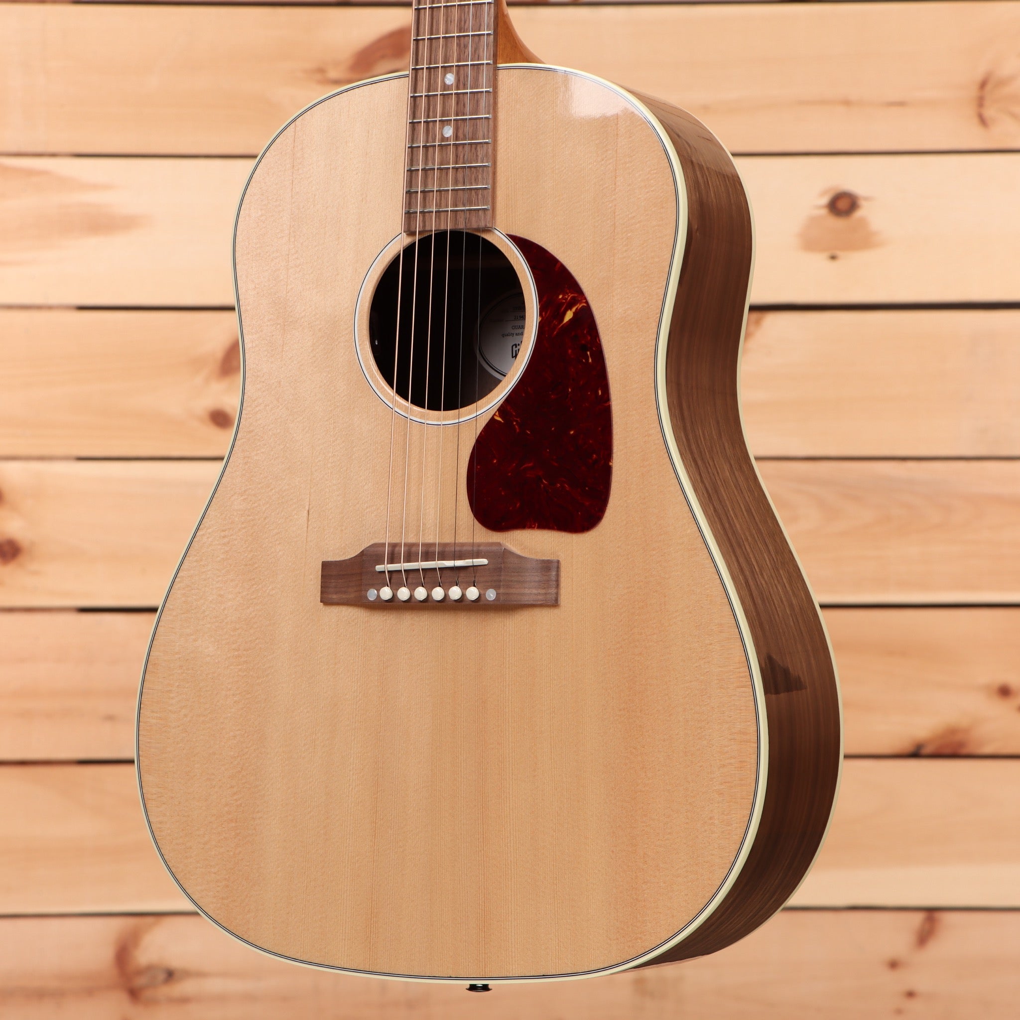Gibson J45 Studio acoustic guitar Walnut Antique Natural with rosewood back and sides
