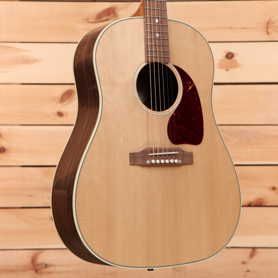 Gibson J45 Studio acoustic guitar Walnut Antique Natural dreadnought with mahogany back and sides