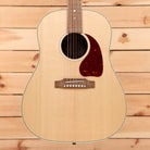 Gibson J45 Studio dreadnought acoustic guitar Walnut Antique Natural with red tortoiseshell pickguard