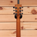 Gibson J45 Studio acoustic guitar Walnut Burst with chrome tuning machines and black headstock veneer