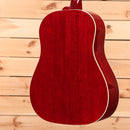 Gibson J-45 Standard dreadnought acoustic guitar cherry finish with white binding