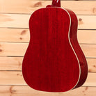 Gibson J-45 Standard dreadnought acoustic guitar cherry finish with white binding