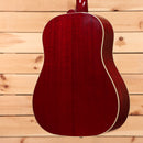 Gibson J45 Standard acoustic guitar cherry finish with white binding