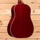 Gibson J45 Standard acoustic guitar cherry finish with white binding