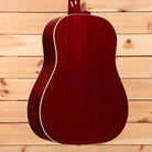 Gibson J45 Standard acoustic guitar cherry finish with white binding