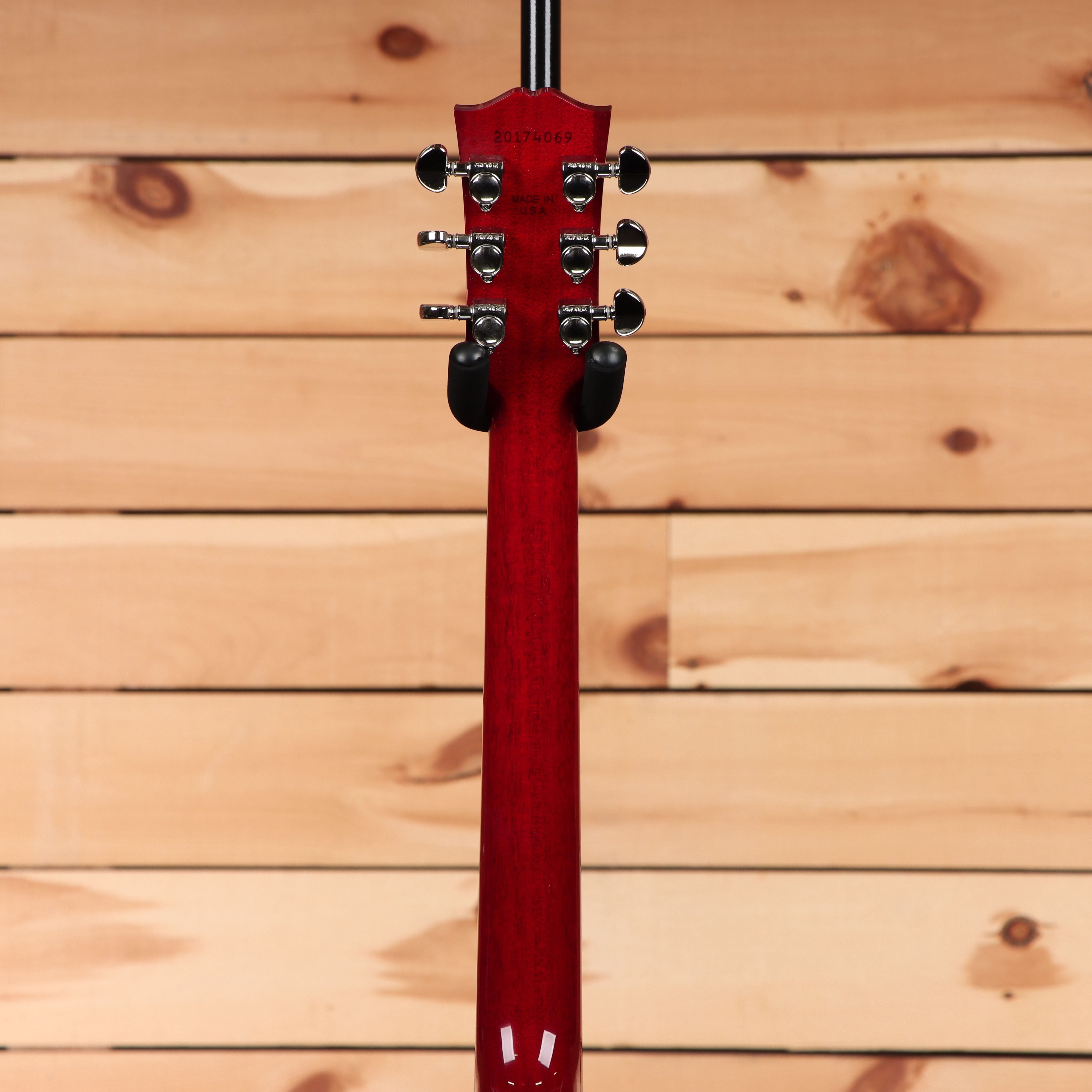 Gibson J45 Standard acoustic guitar cherry finish with chrome tuning machines