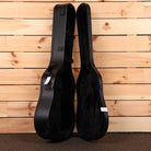 Gibson J45 Studio acoustic guitar case rosewood burst with black interior lining