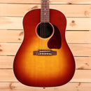 Gibson J45 Studio acoustic guitar rosewood burst finish with rosewood fretboard