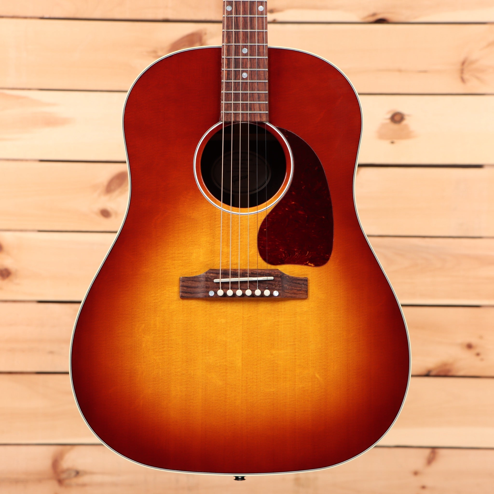 Gibson J45 Studio acoustic guitar rosewood burst finish with rosewood fretboard
